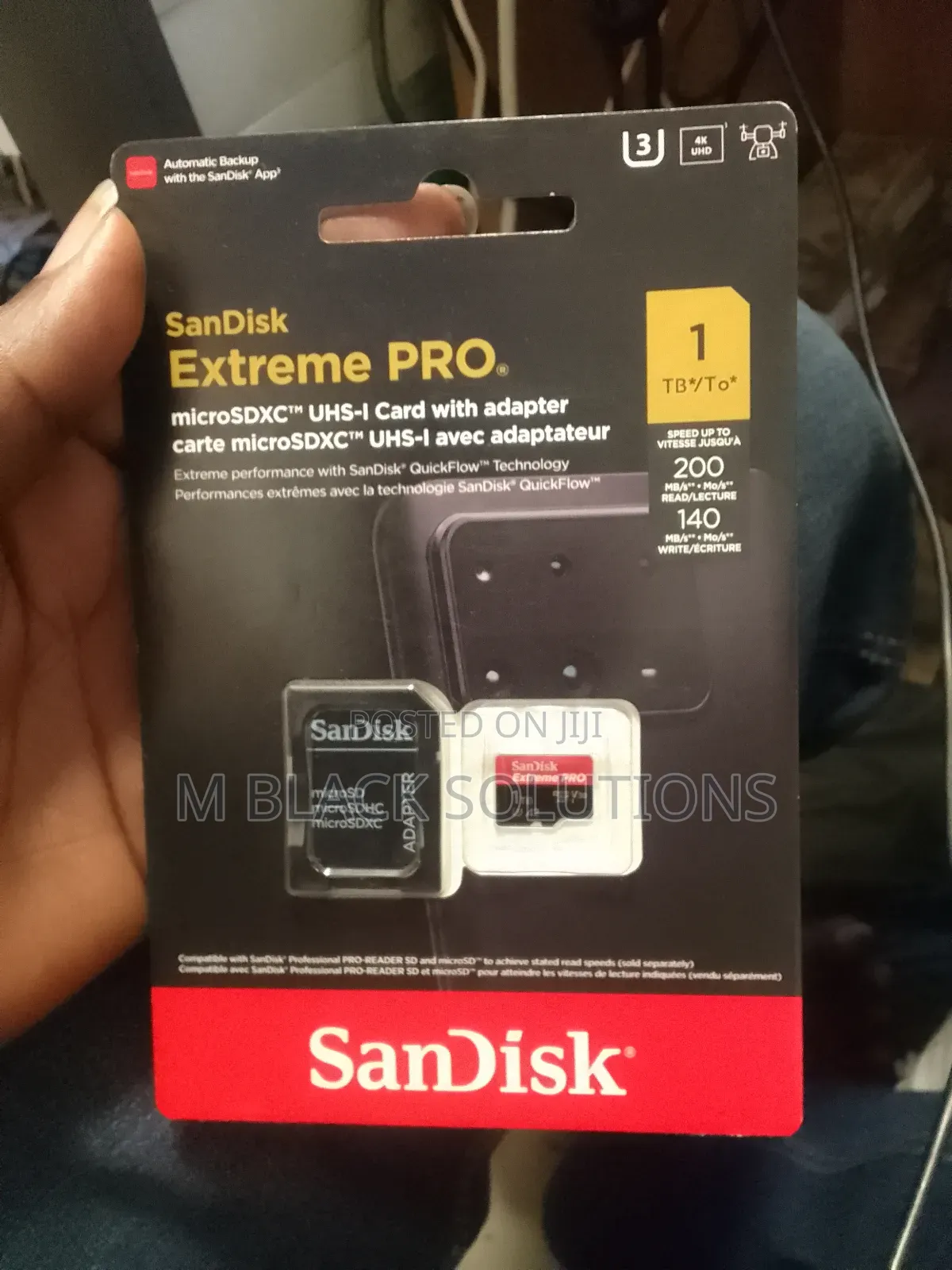 Sandisk Extreme Pro Micro Sd 1tb(200mbs(
