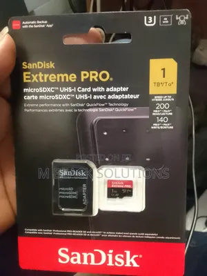 Sandisk Extreme Pro Micro Sd 1tb(200mbs(