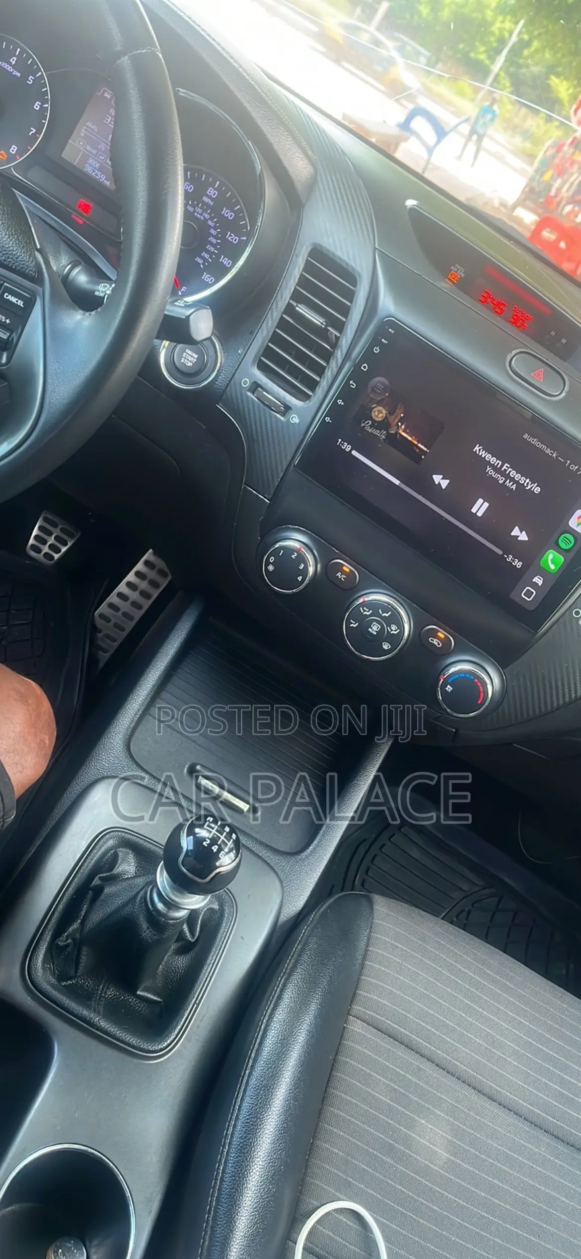 Kia Forte SX Hatchback 2015 Black
