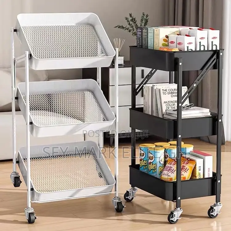 3 Tier Foldable Storage Trolley Cart /Rack