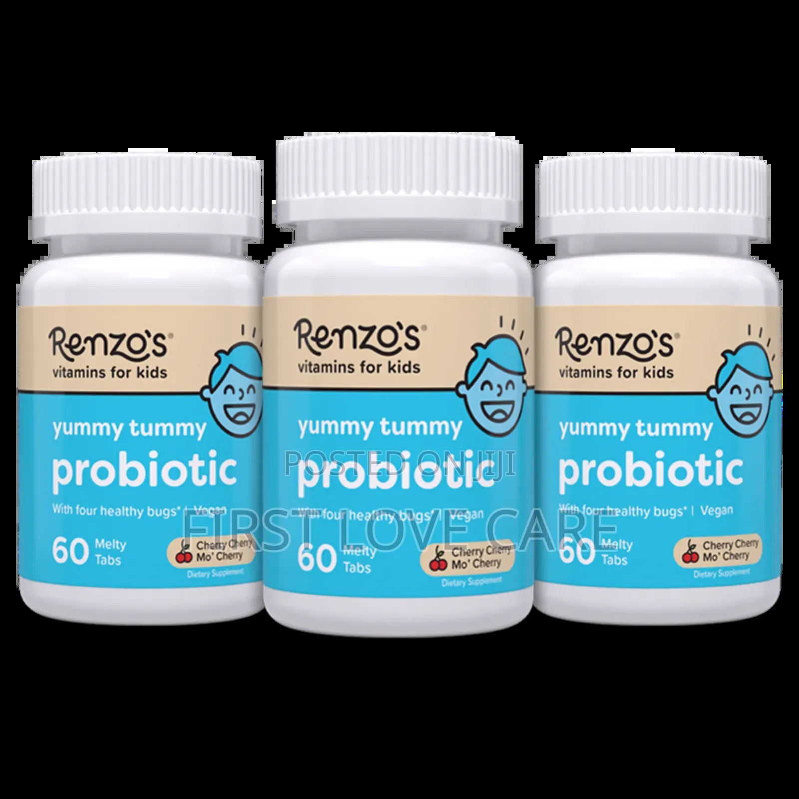 Renzo's Vitamins for Kids Probiotic Yummy Tummy