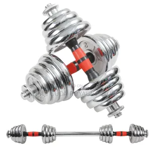 Adjustable Chrome Dumbells 50kg With Case