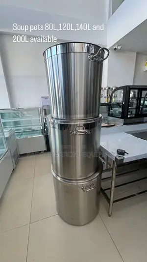 Commercial Stainless Steel Soup Pot