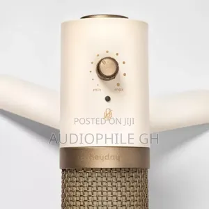 Heyday Cardioid Condenser Desktop Microphone - Stone White