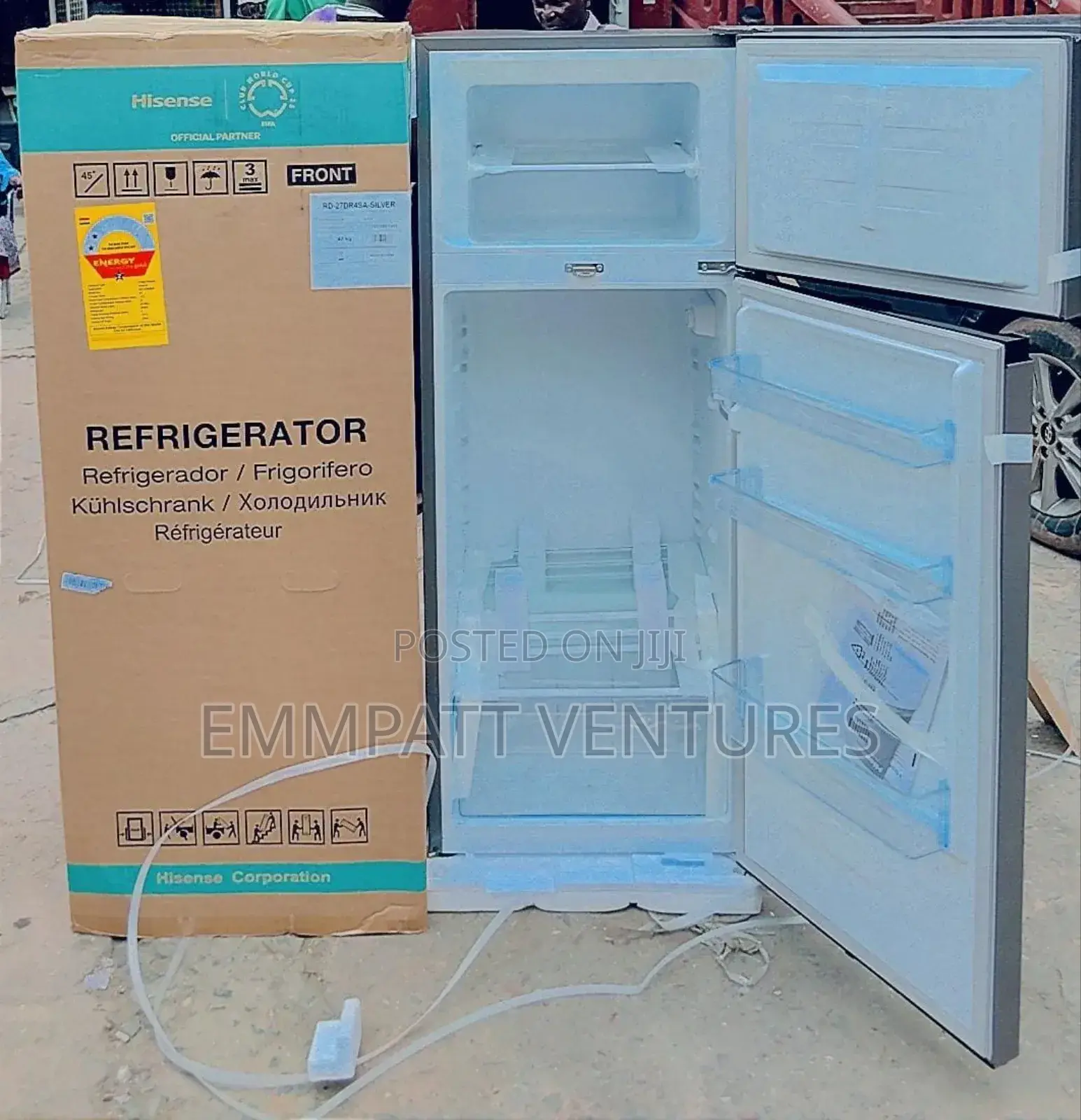 *Hisense* 205ltrs
Refrigerator New Model