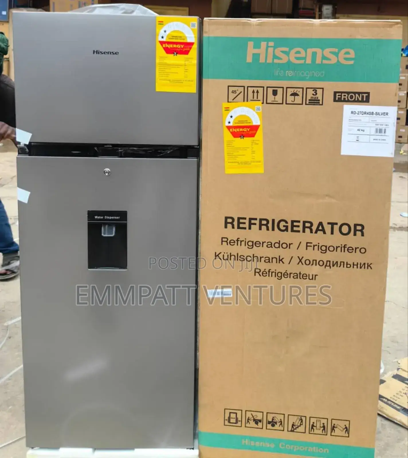 2025/2026 Model Hisense 205ltrs Refrigerator Dispenser
