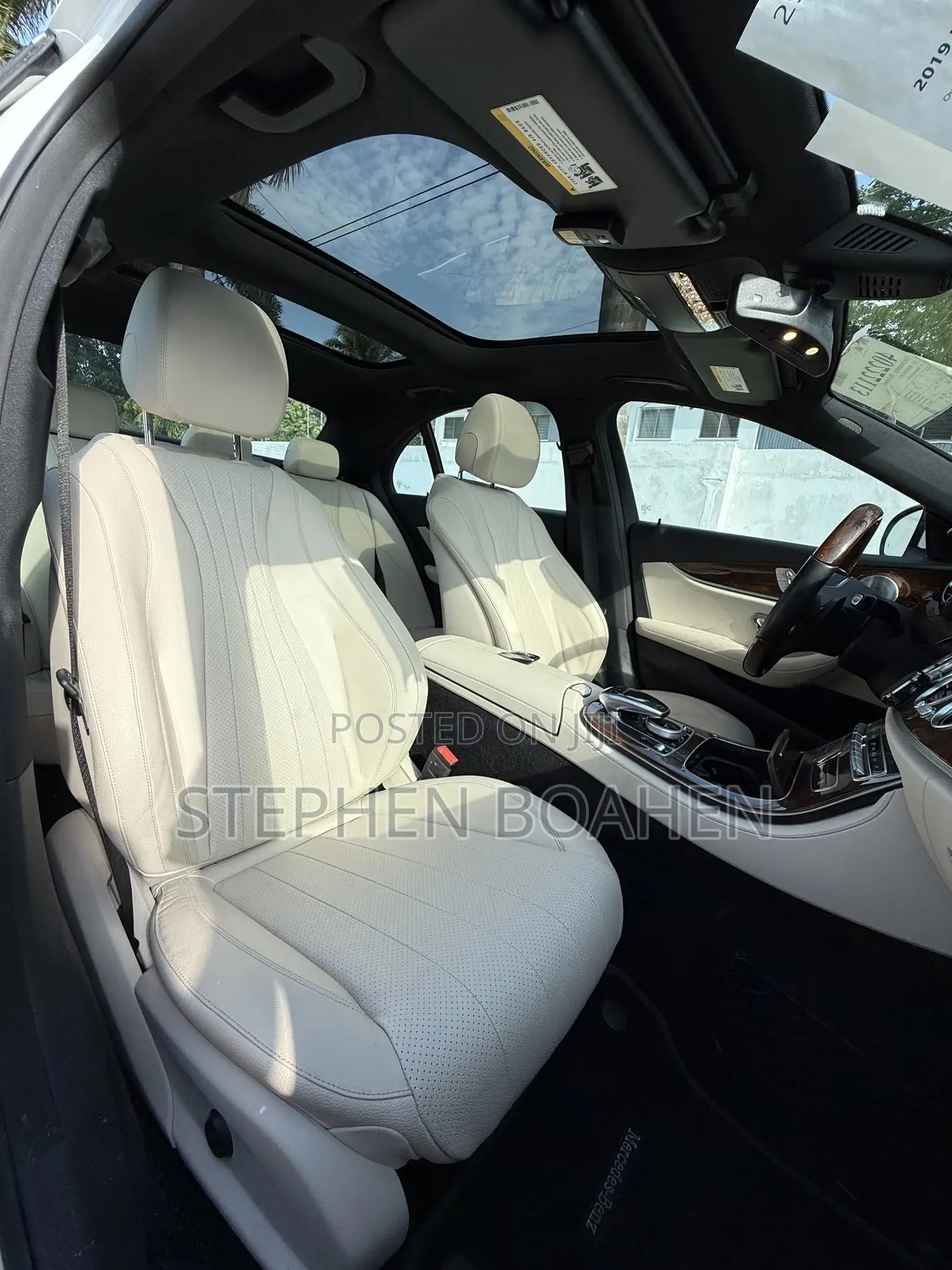 Mercedes-Benz E300 2019 White