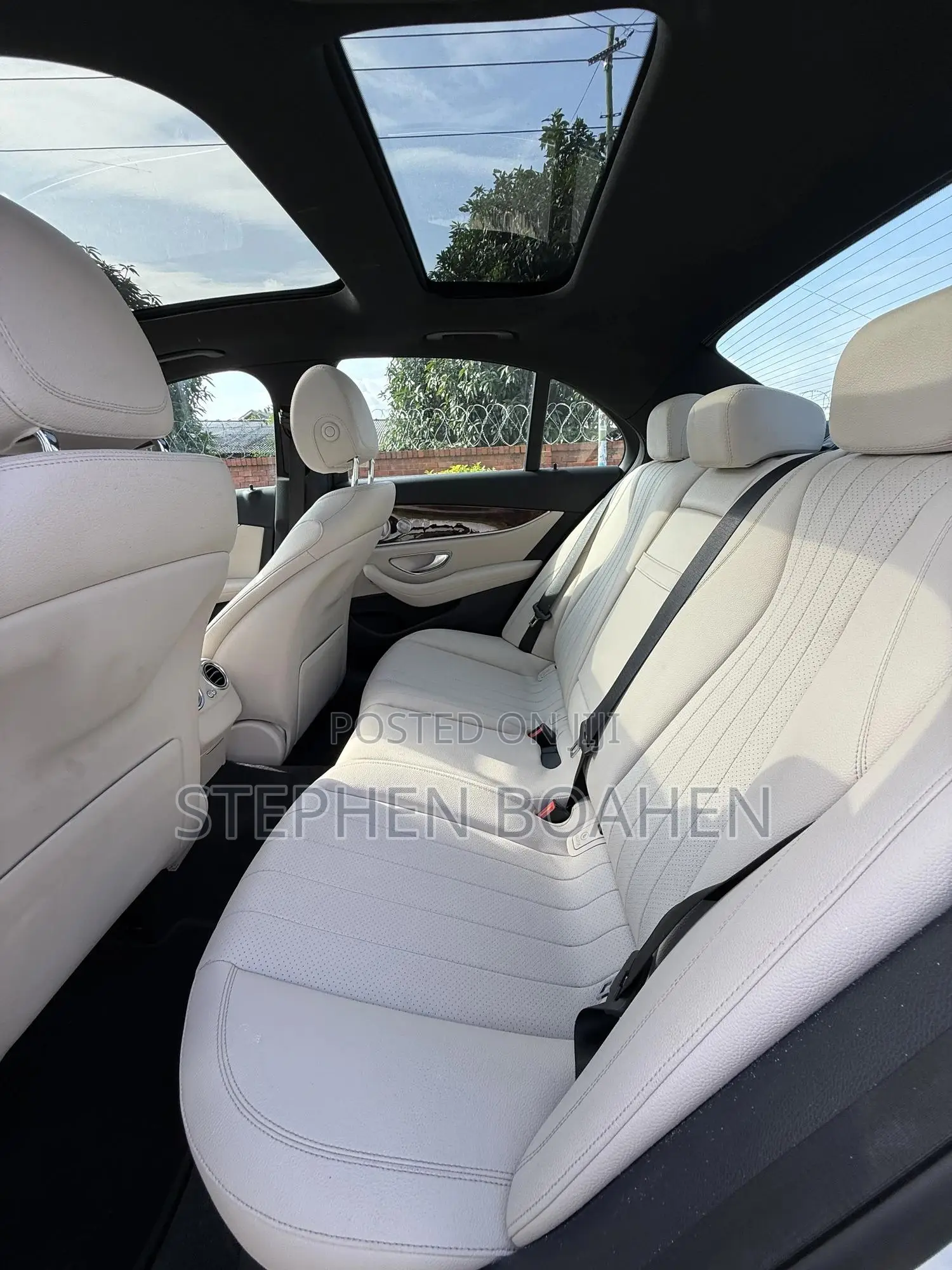 Mercedes-Benz E300 2019 White