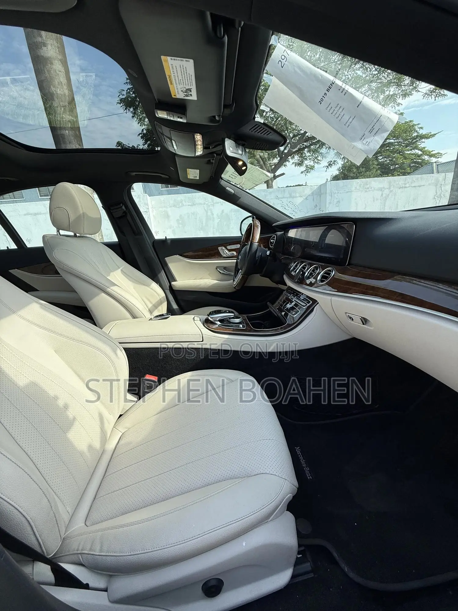 Mercedes-Benz E300 2019 White