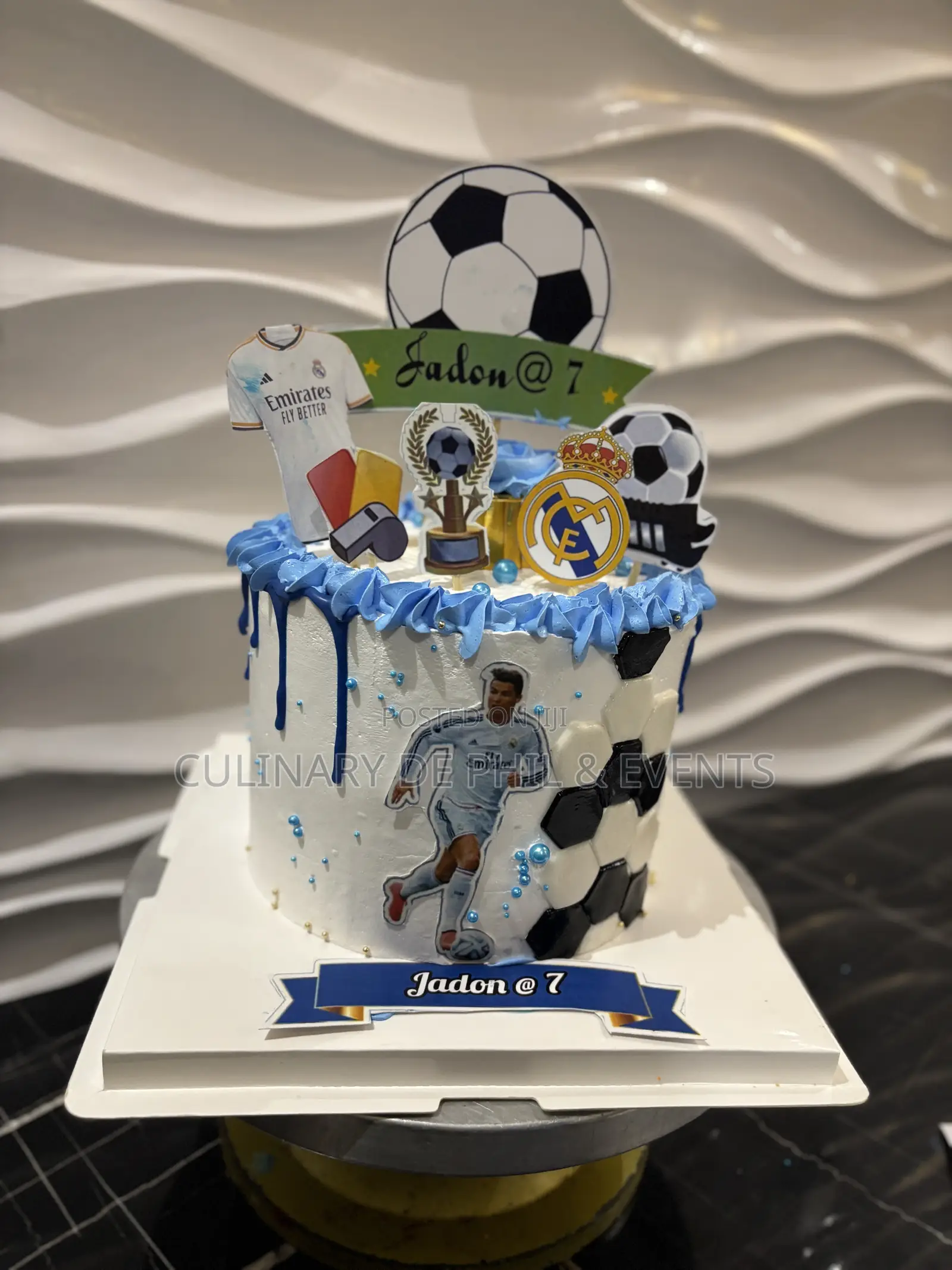 Football Cake for the Boys