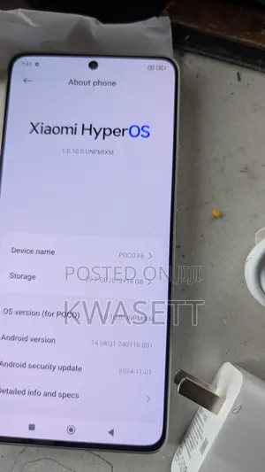 Xiaomi Poco F6 512 GB Gold