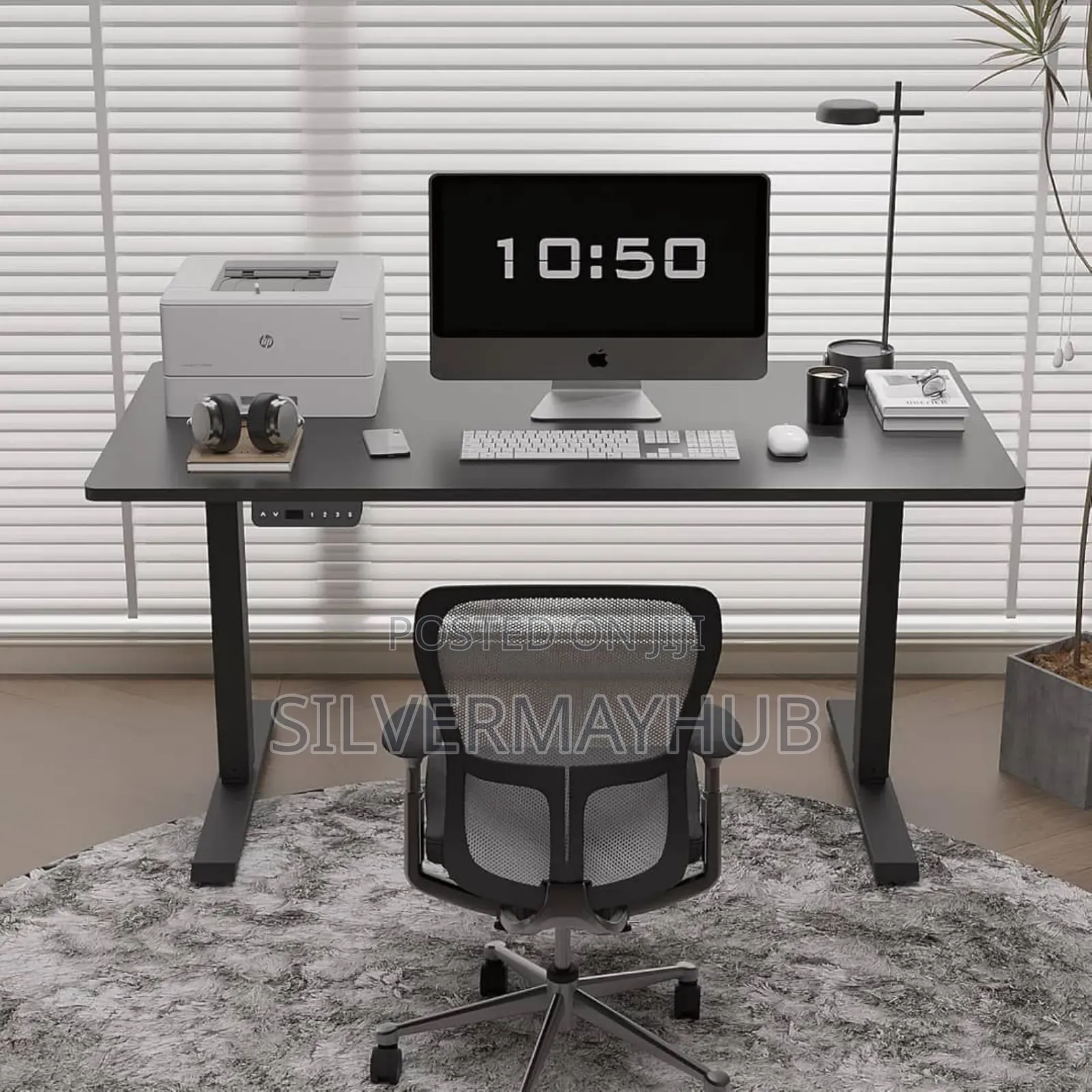 120cm Sit and Stand Electric Adjustable Desk