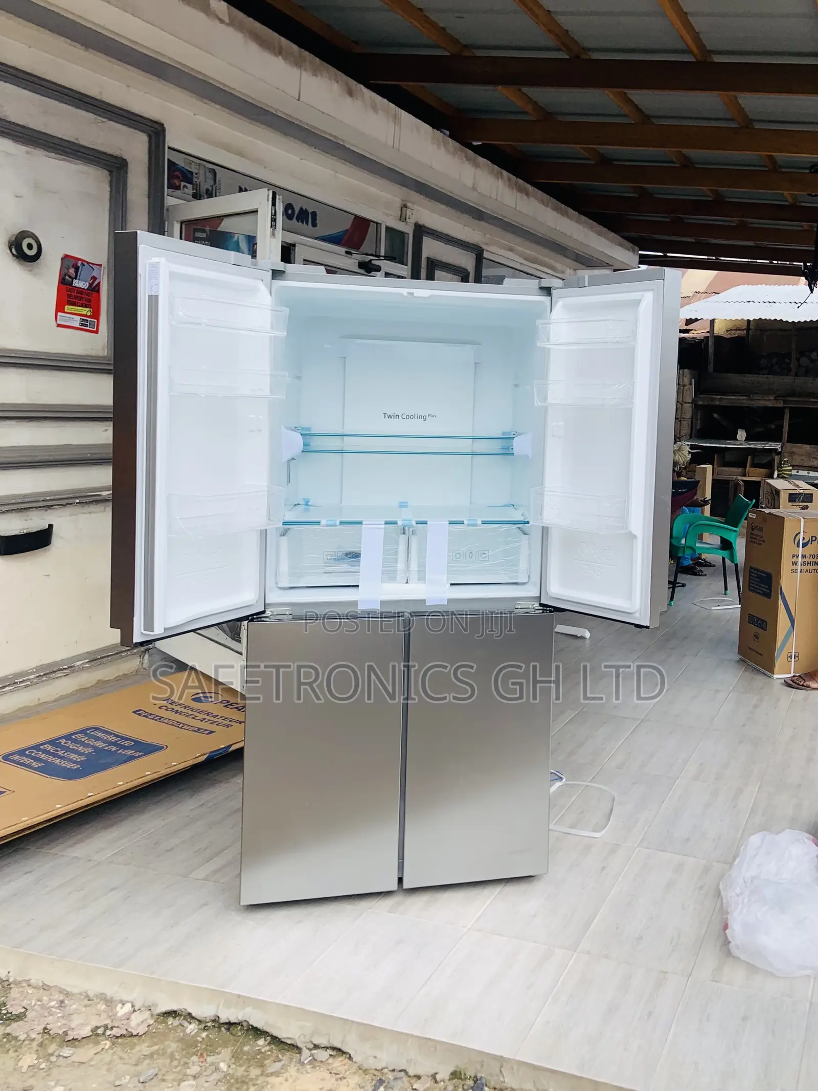 Newly Buy Samsung Grey Sidebyside 4 Doors Fridge
