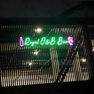 Royal J B Neon Outdoor Signage