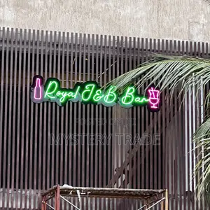 Royal J B Neon Outdoor Signage