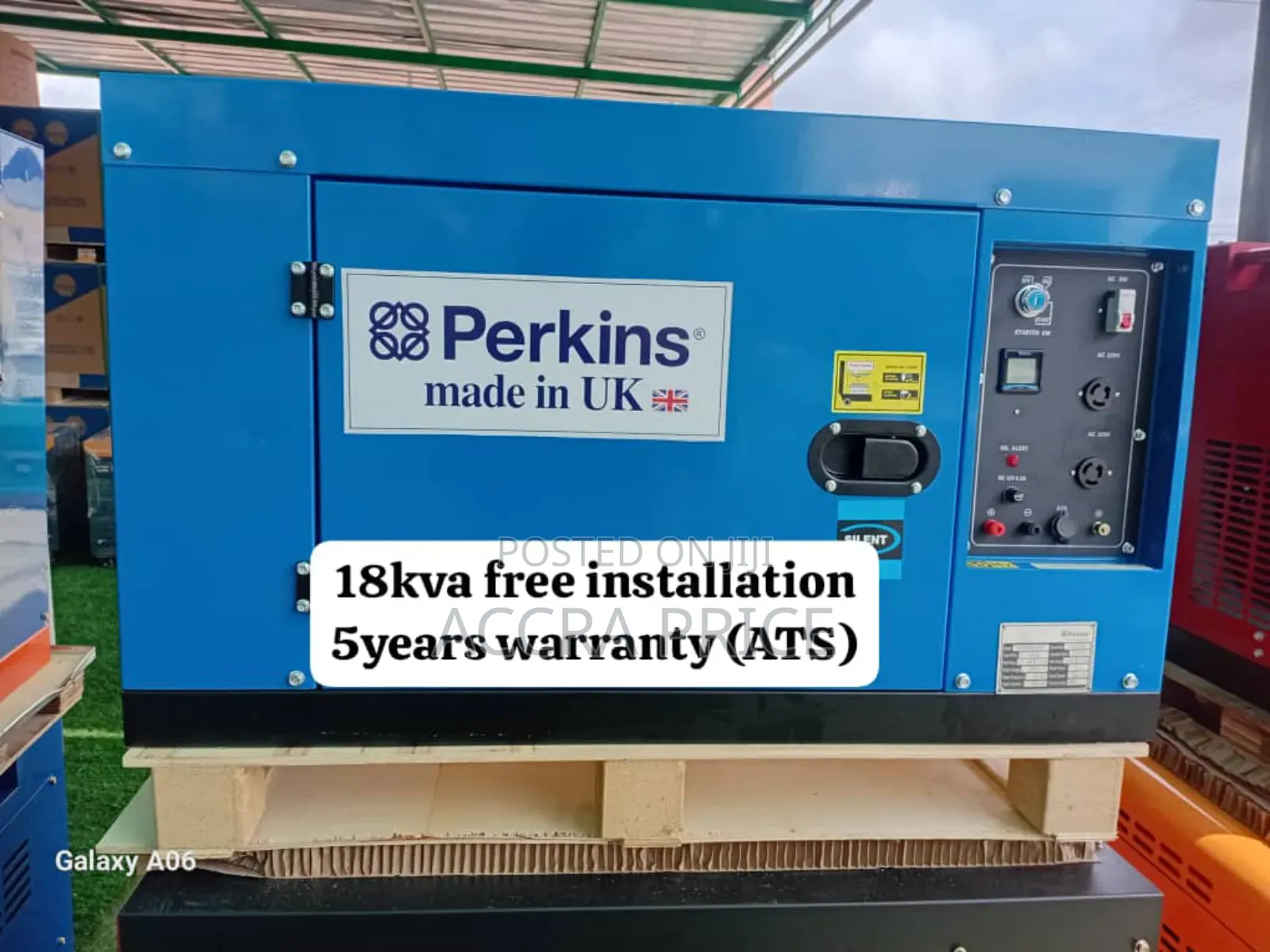 Innovative Power Solutions Perkins 18kva Diesel Generator