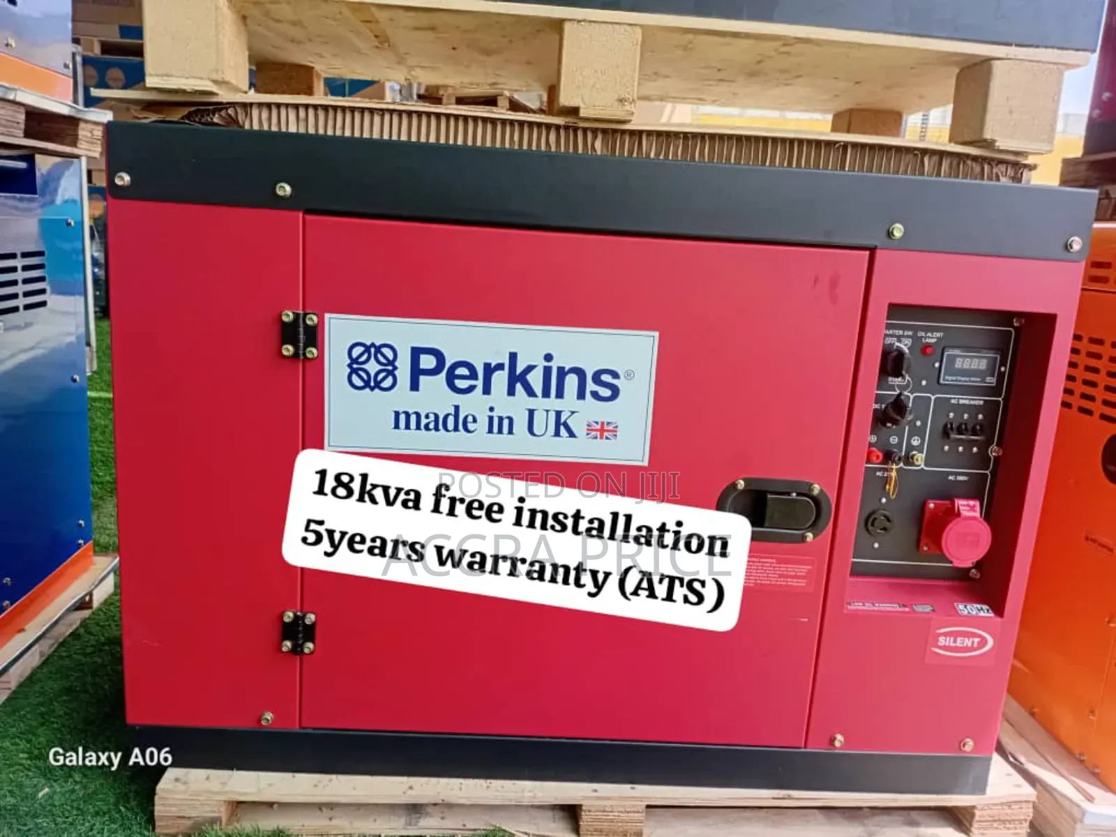 Power Your Passion With Perkins 18kva Diesel Generator