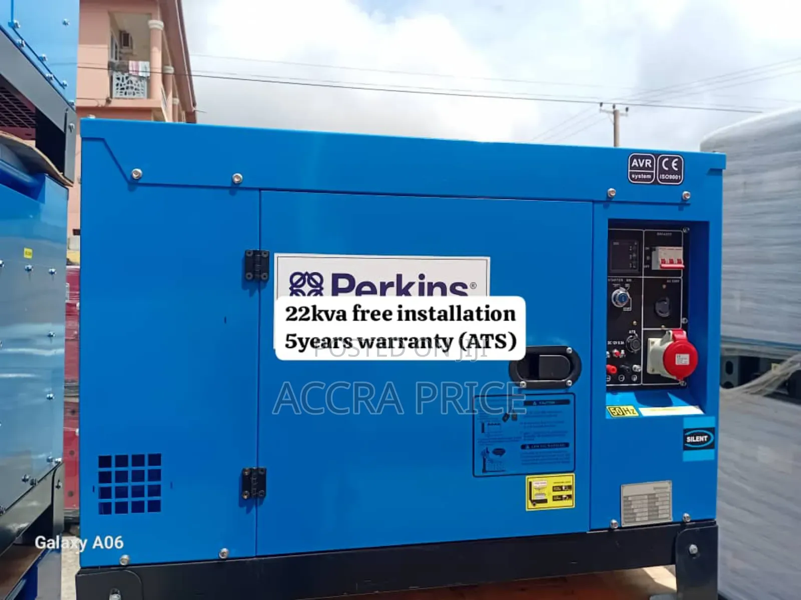 Empathy Power With Perkins 22kva Diesel Generator 22kva