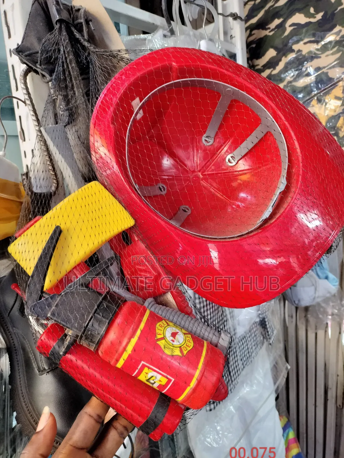 Fire Fighter Kids Custome