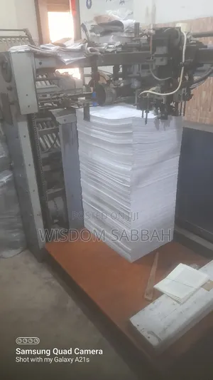 Printing of Books, Brochures, Receipts, Etc.