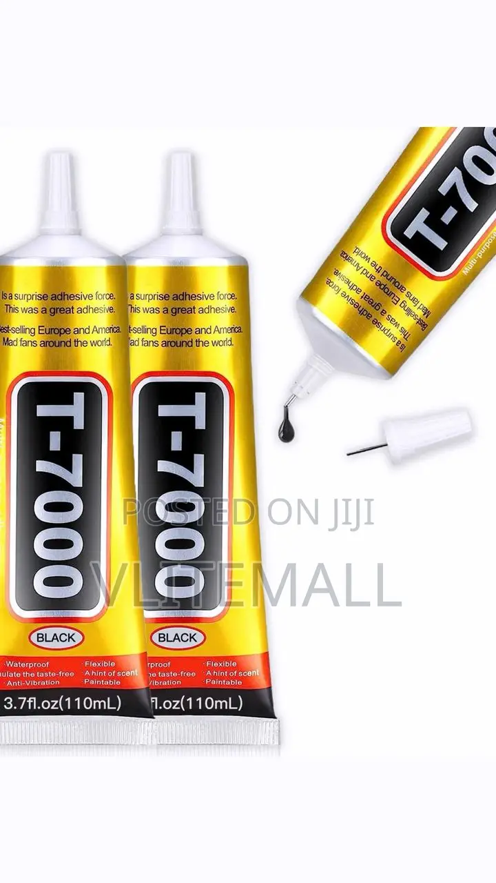 T-7000 Black Color Multipurpose Adhesive Glue (110ml)