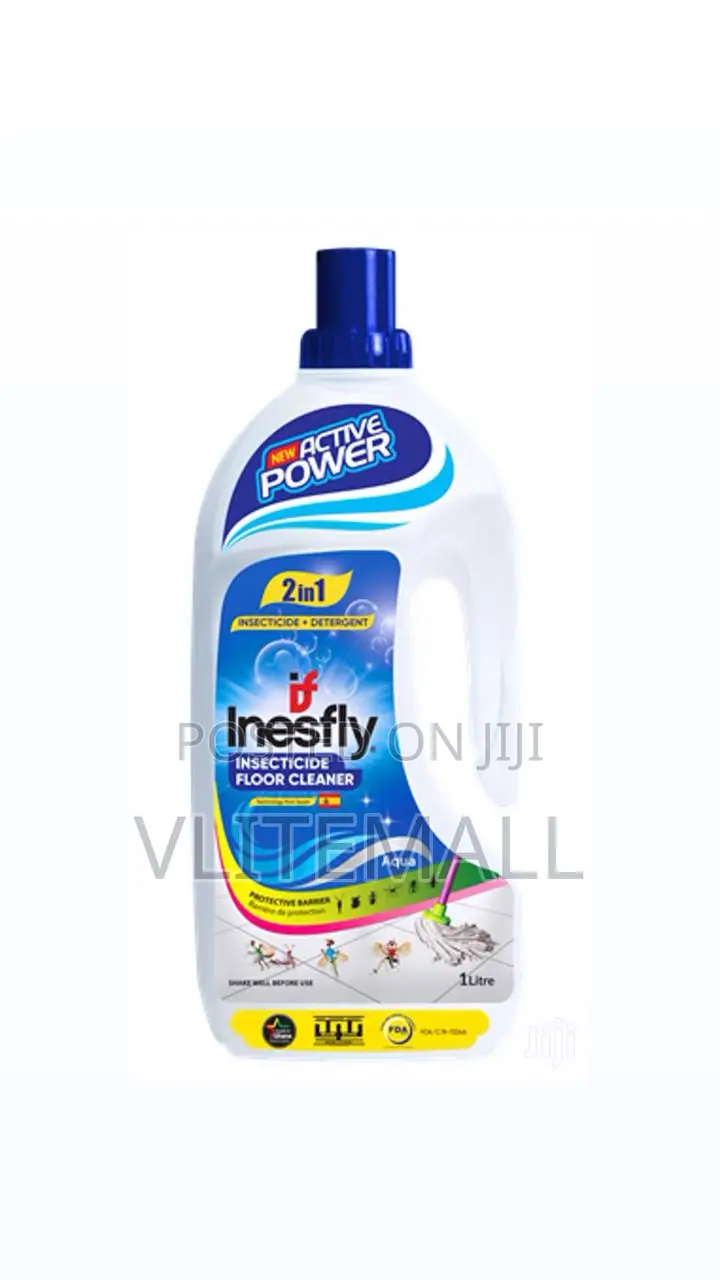 2in1 Inesfly Insecticide Floor Cleaner Aqua 1ltr