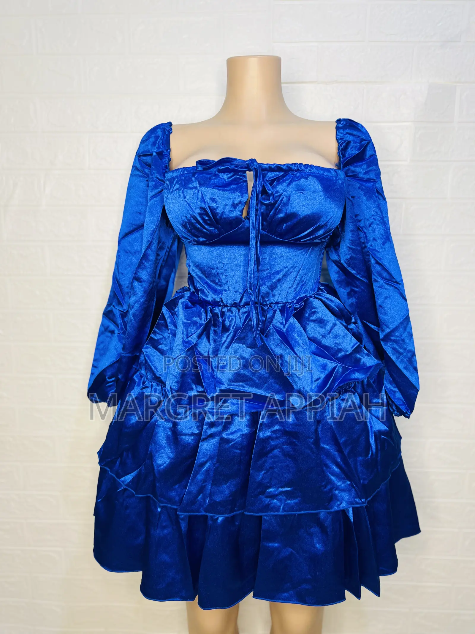 Off-the-Shoulder Ruffled Dress