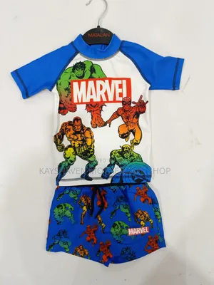 Marvel Spiderman Two Piece Swimsuit 3-6months