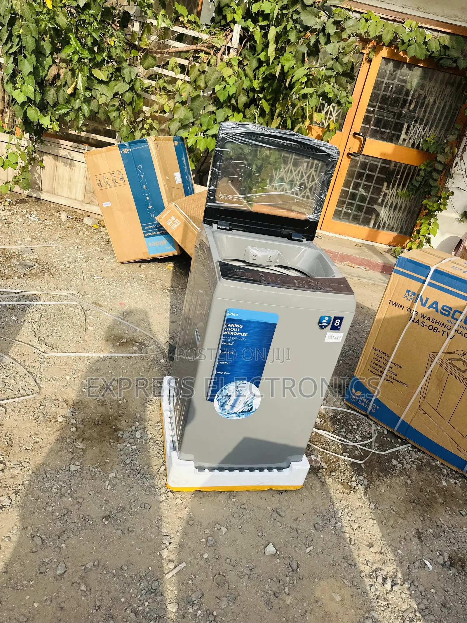 8kg Full Auto Washing Machine Midea Single Tub