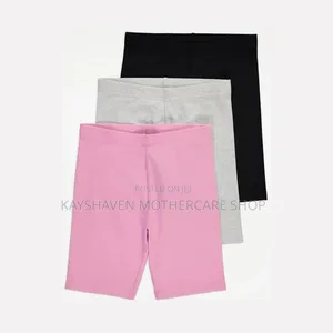 Three Pack George Biker Shorts for Girls