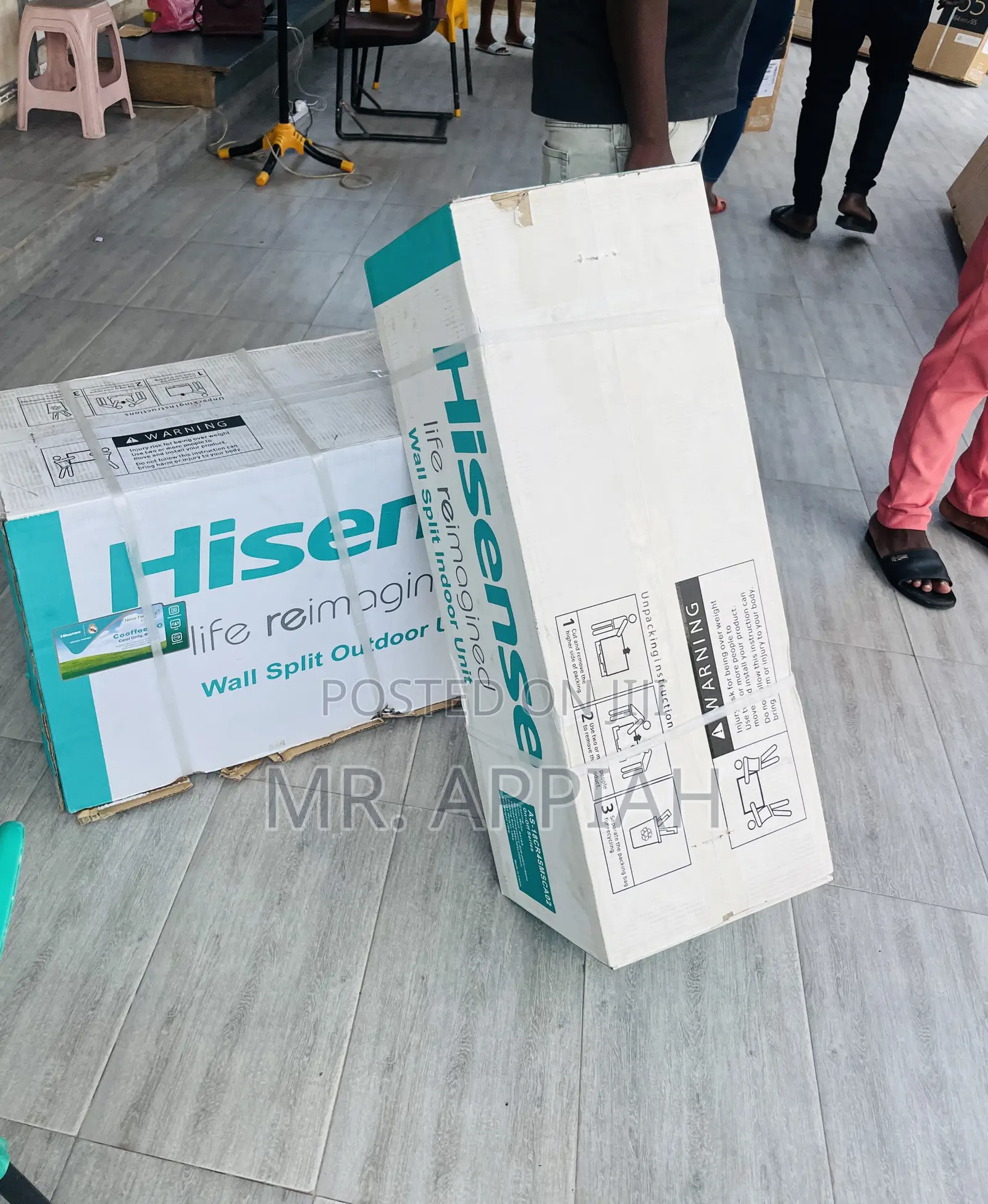 Excellent Hisence 2.5hp Non Inverter Air Conditioner(R410)