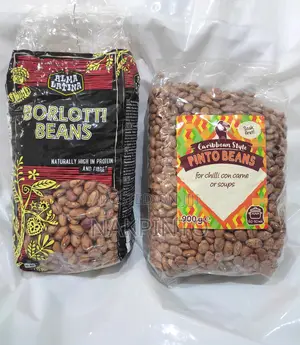 Pinto Beans. Borlotti Beans