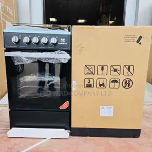 Stainless Steel Made Nasco 4 Burner Gas Cooker With Oven