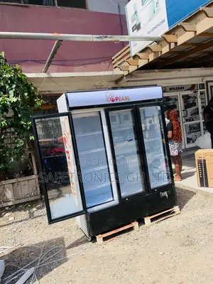 Shop Accurate 3 Doors Pearl Display PVC-150 Fridge