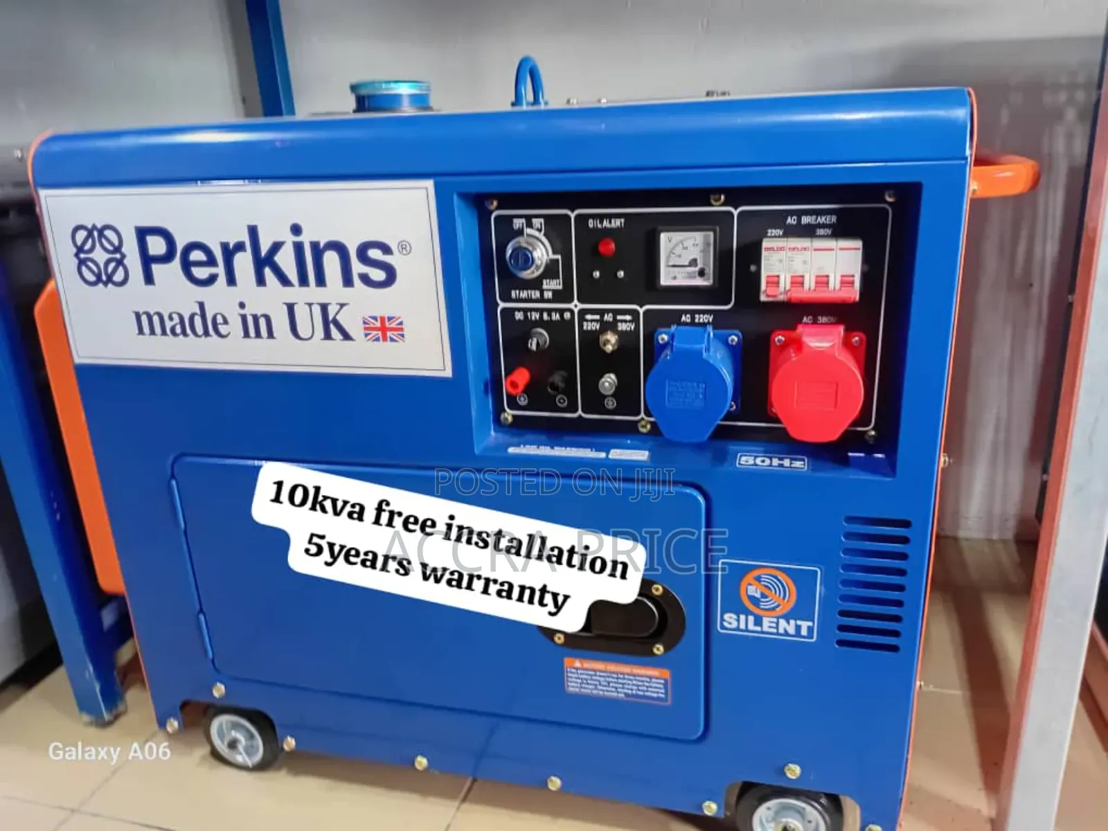Adventure Energy With Perkins 10kva 13000wats Diesel