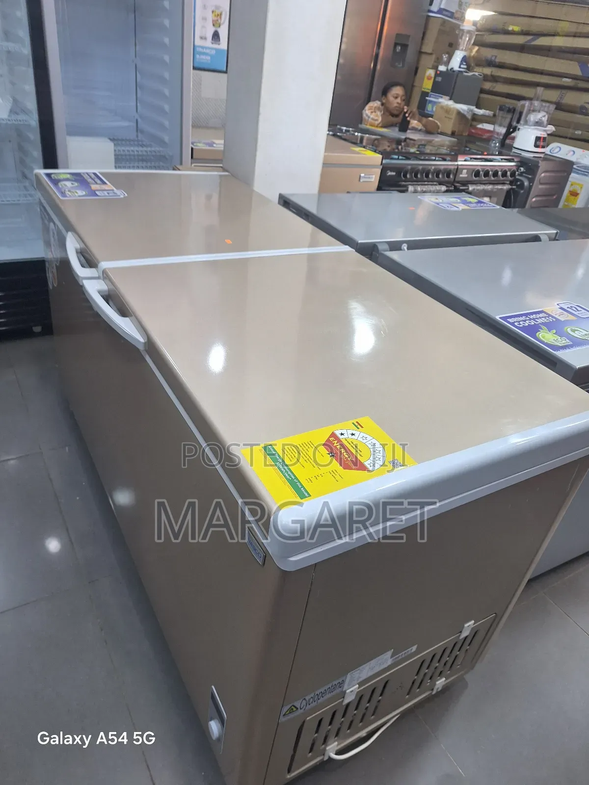 Powerful Compressor 525 Litters Chest Freezer Nasco