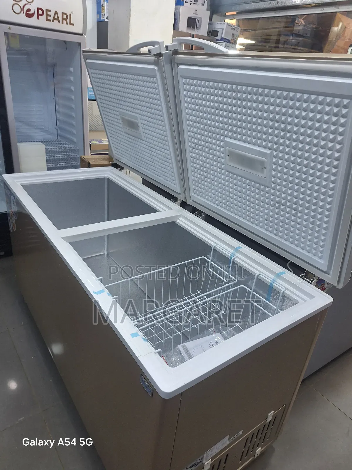 Powerful Compressor 525 Litters Chest Freezer Nasco