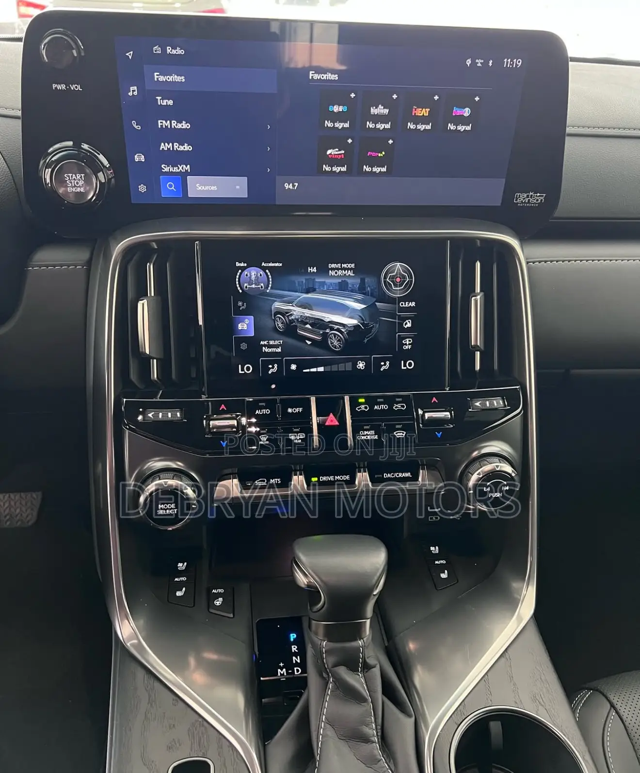 New Lexus LX 2024 Black