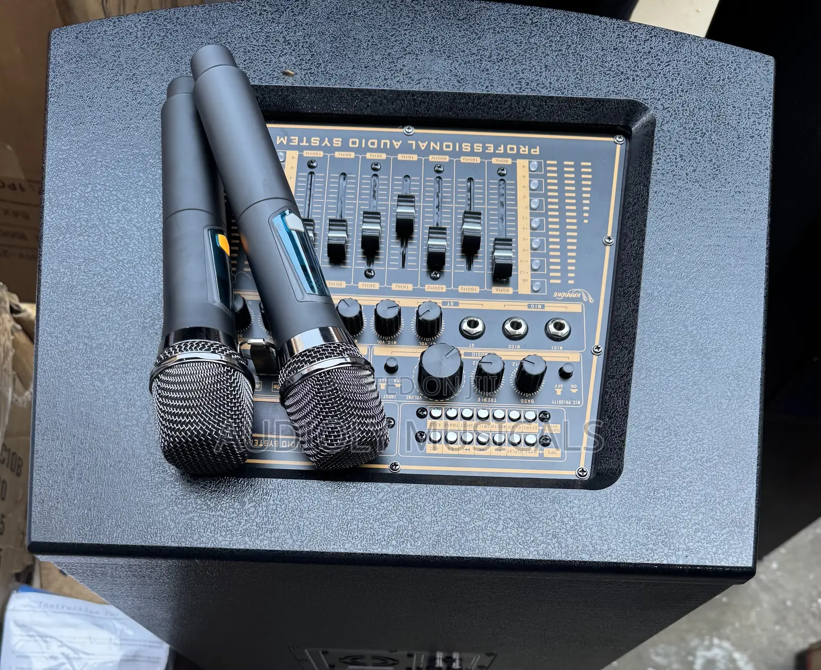 Jac Full Range Active Speaker (Pair) With 2 Microphones