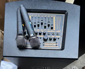 Jac Full Range Active Speaker (Pair) With 2 Microphones