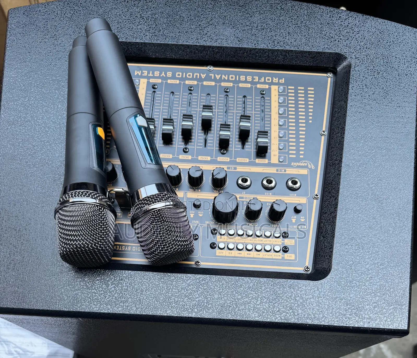 Jac Full Range Active Speaker (Pair) With 2 Microphones
