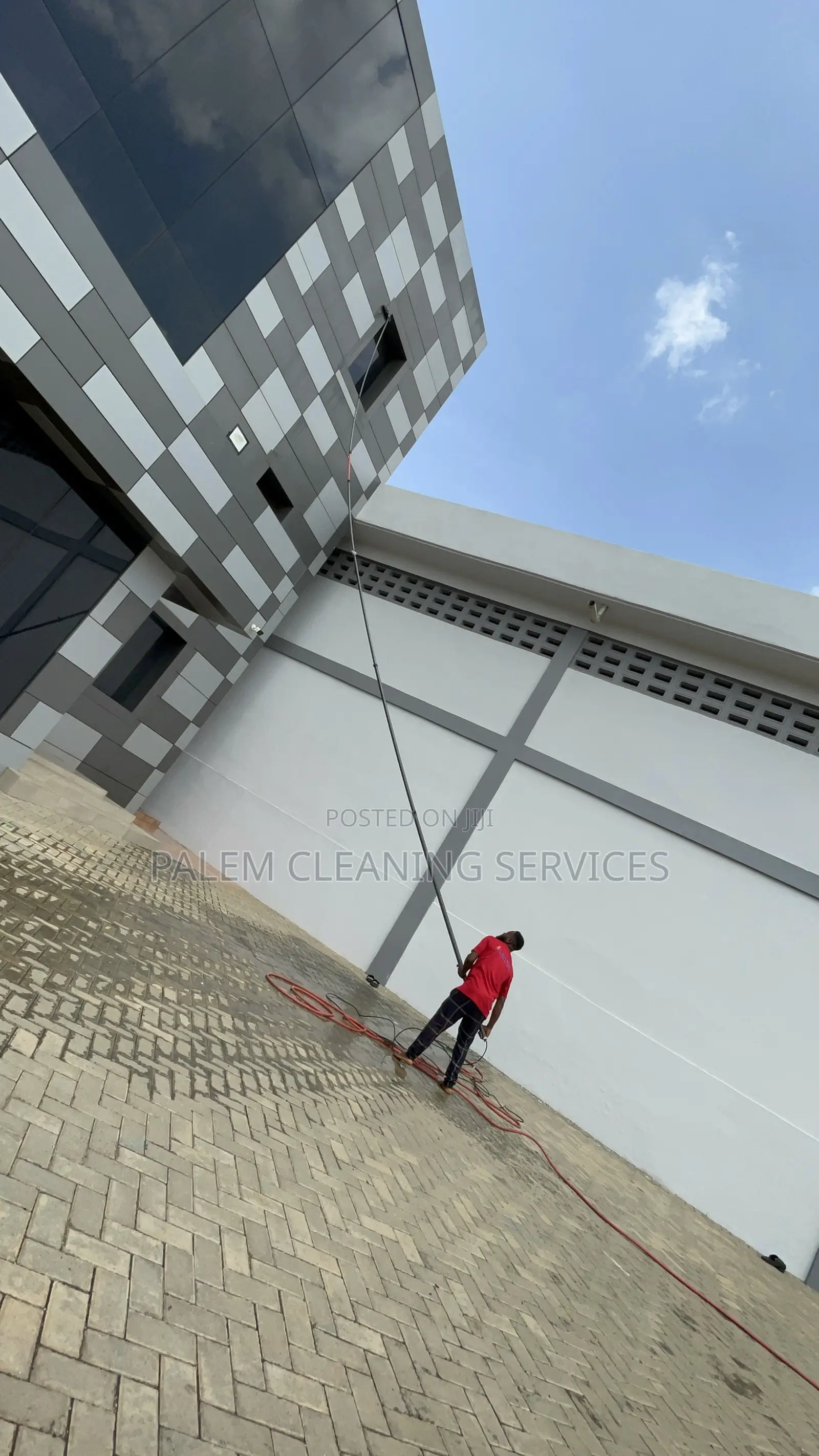 Tall Building Cleaning