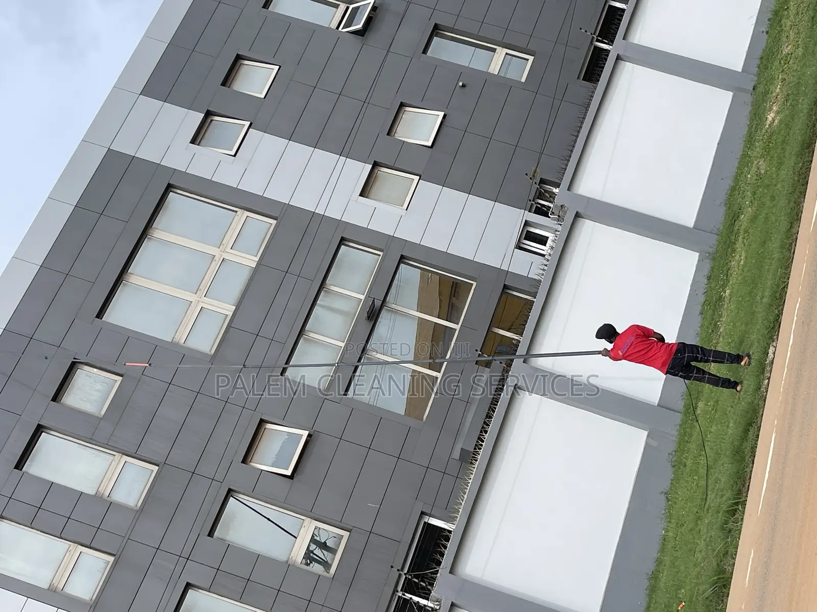 Tall Building Cleaning