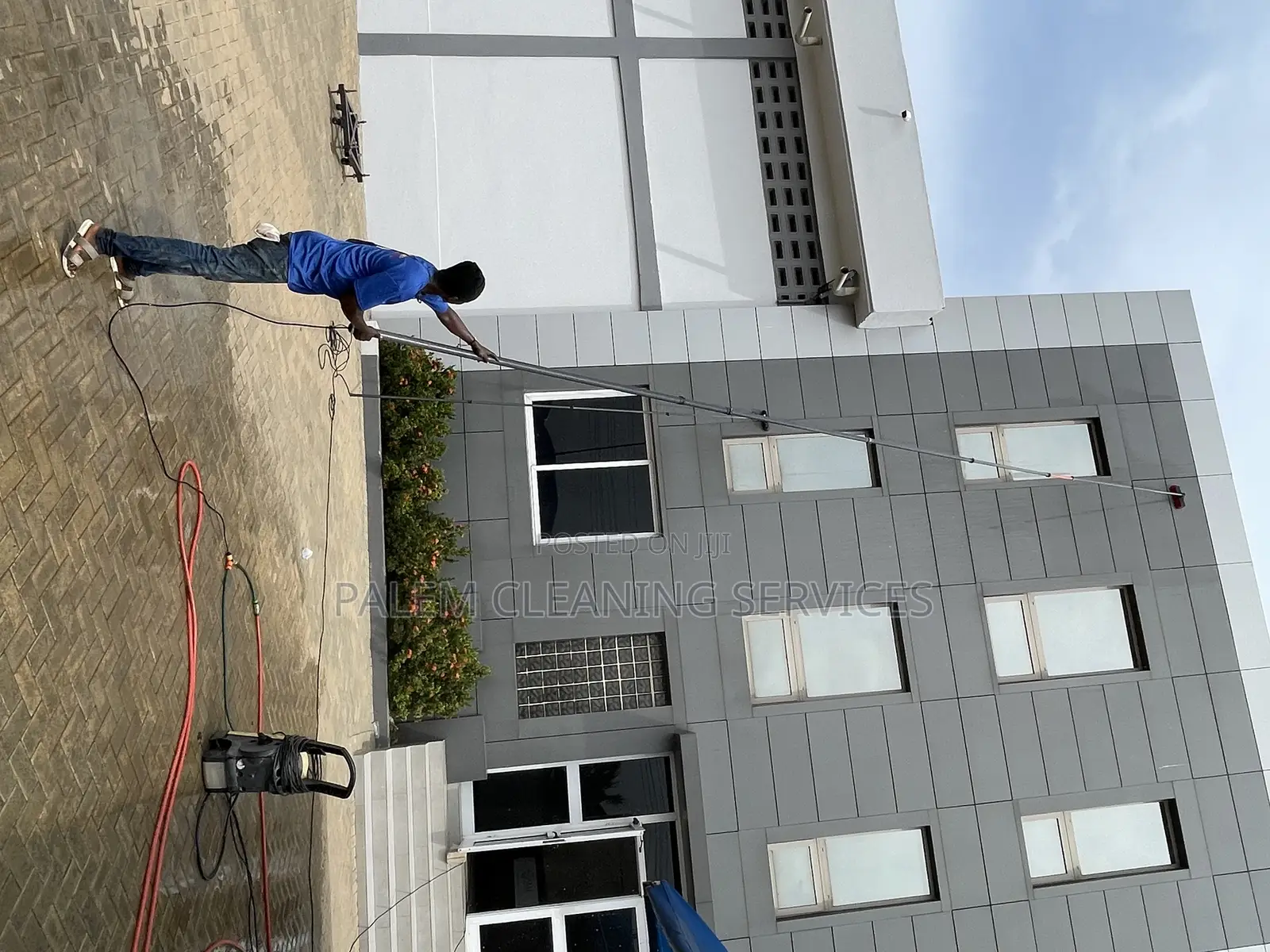 Tall Building Cleaning