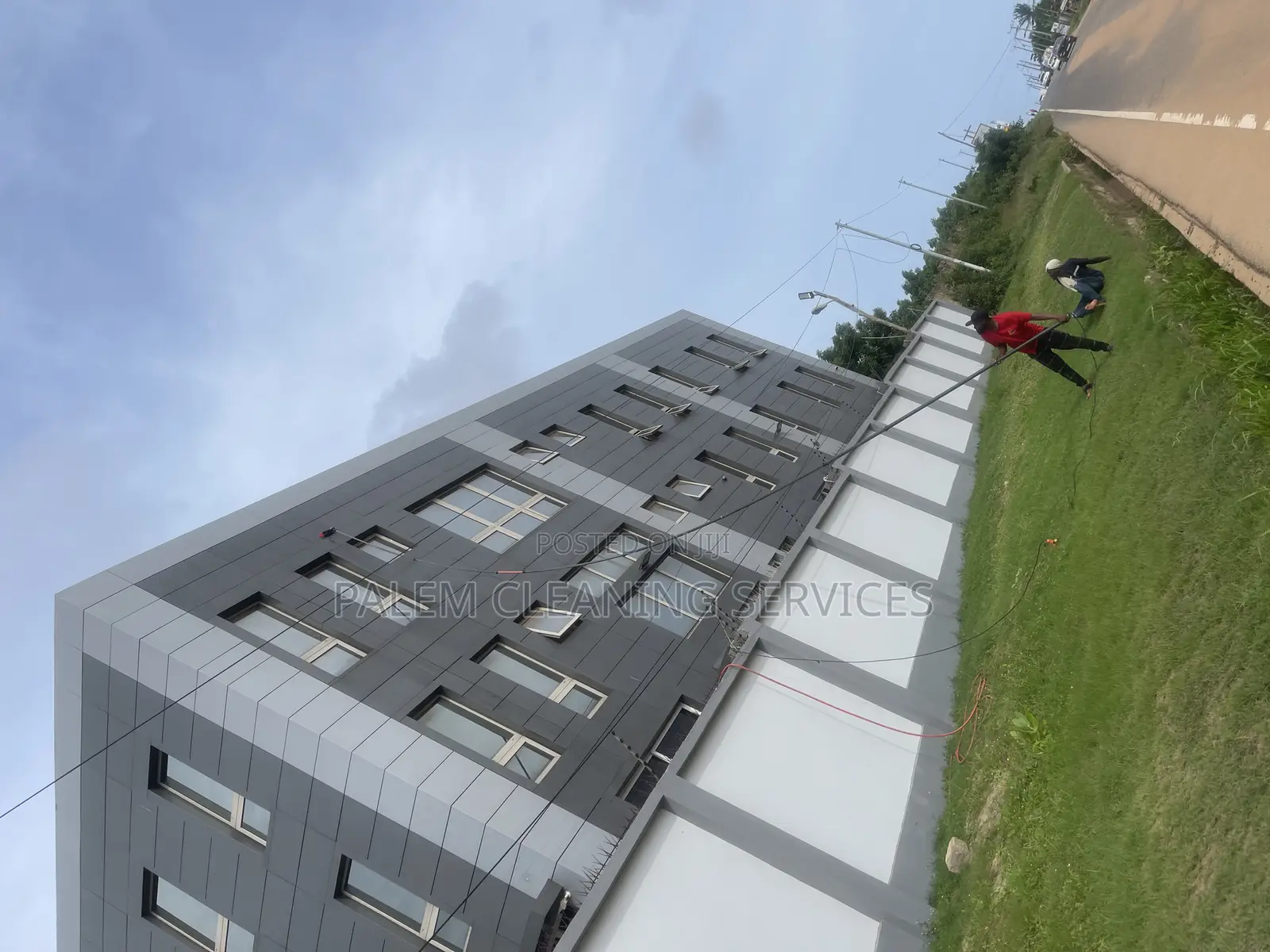Tall Building Cleaning