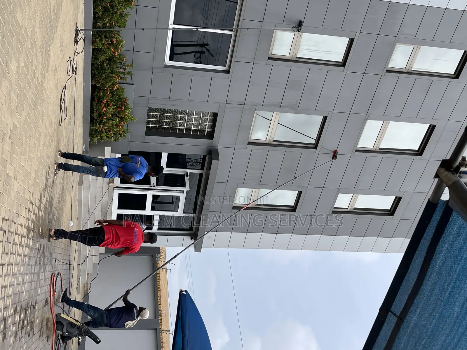 Tall Building Cleaning