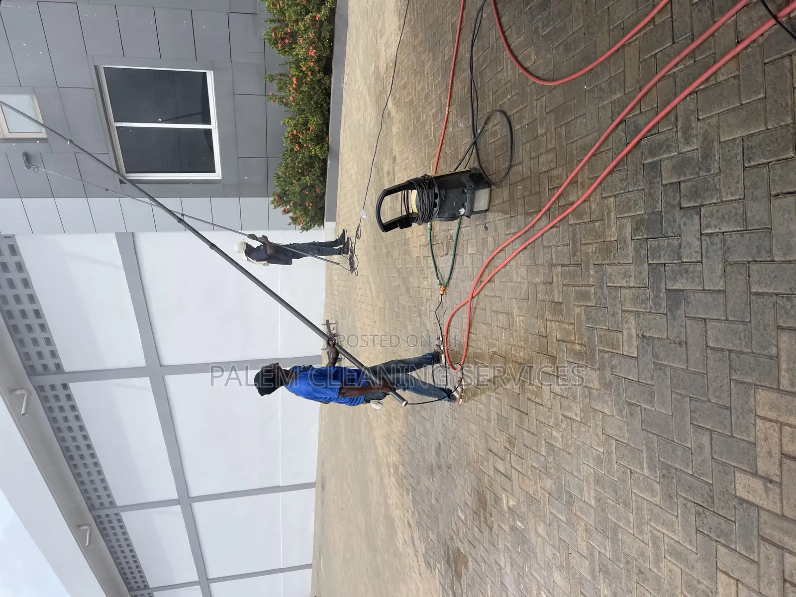 Tall Building Cleaning
