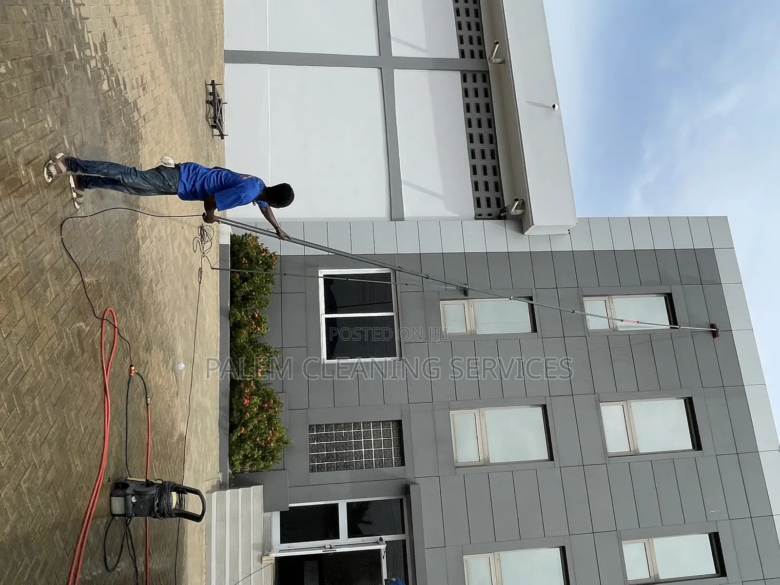 Tall Building Cleaning