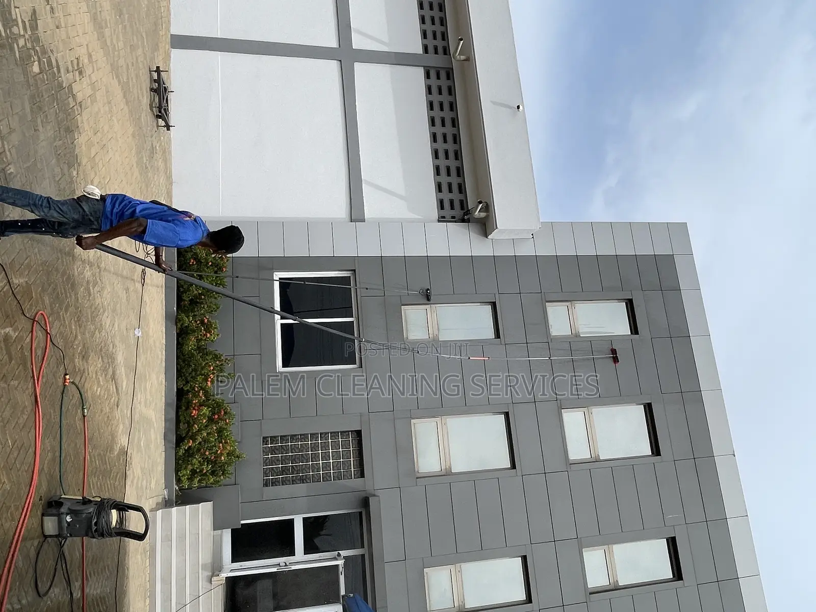 Tall Building Cleaning