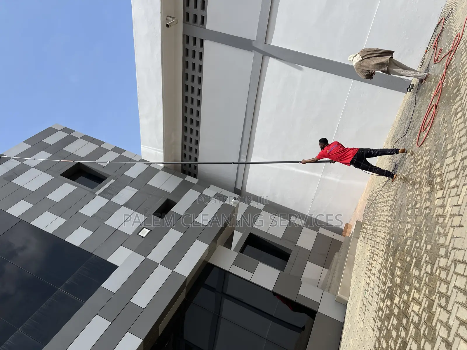 Tall Building Cleaning